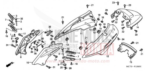 HOUSSE DE CARROSSERIE FJS600A3 de 2003